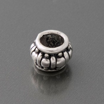 Anhänger Silber Bead antik