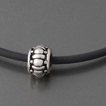 Anhänger Silber Bead antik