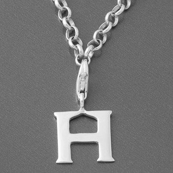 Charm Buchstaben-Anhänger H