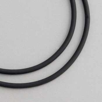 Kautschukband schwarz 2mm | Länge 48cm