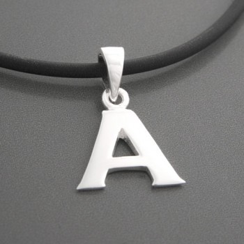Anhänger Silber Buchstabe A