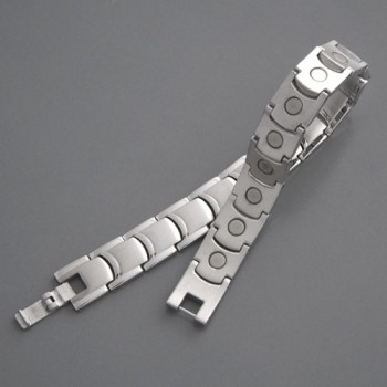 Edelstahl Magnet Armband