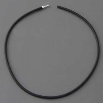 Schlauchkette schwarz, 3mm, Länge 40cm