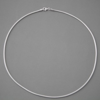 Schlangenkette Silber rhodiniert 1,9mm | Länge 50cm