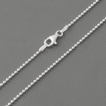 Kugelkette Silber | Länge 50cm