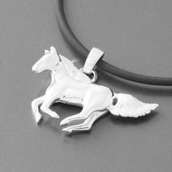 Anhänger Silber Pferd