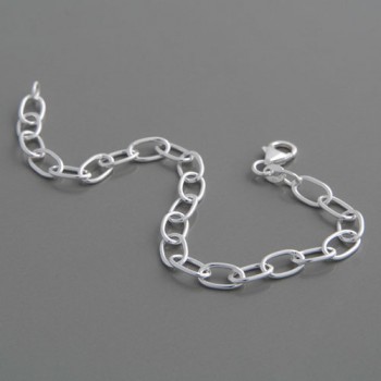 Armband Silber Ovale 19cm