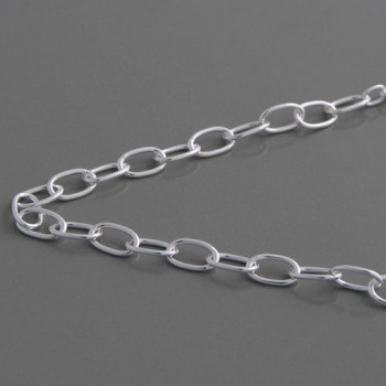 Armband Silber Ovale 19cm