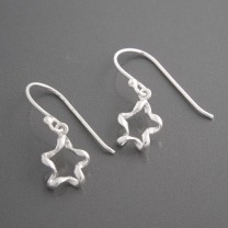 Ohrhänger Silber Stern Zara