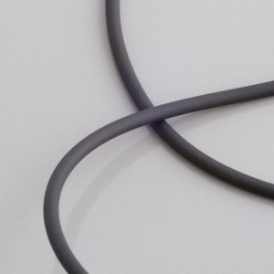 Kautschukband schwarz 4mm | Länge 38cm