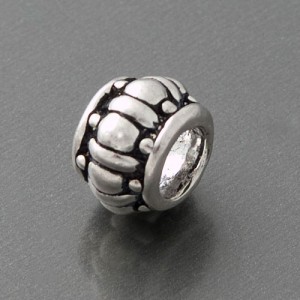 Anhänger Silber Bead antik