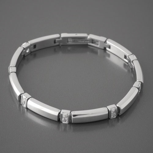 Armband Edelstahl Zirkonia FL PARIS