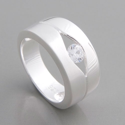 Silberring Danica Ringgröße 52 bis 60