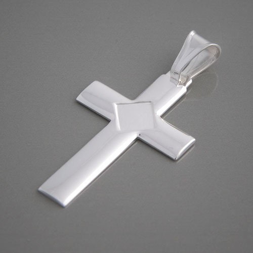 Kreuzanhänger 925 Silber Mario