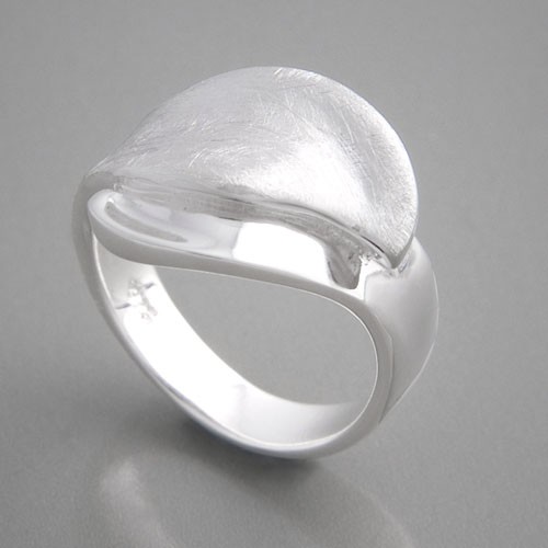 Silberring Malakka Ringgröße 56