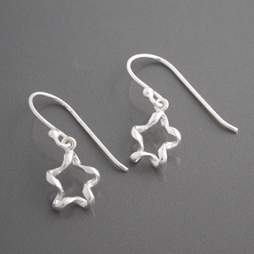 Ohrhänger Silber Stern Zara