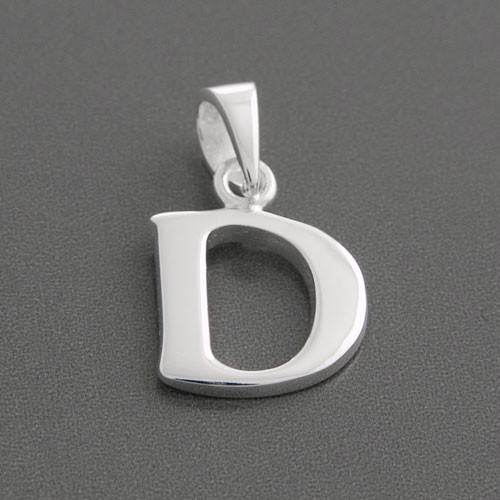 Anhänger Silber Buchstabe D