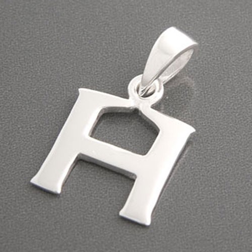 Anhänger Silber Buchstabe H