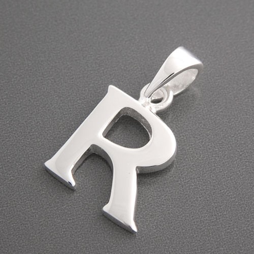 Anhänger Silber Buchstabe R