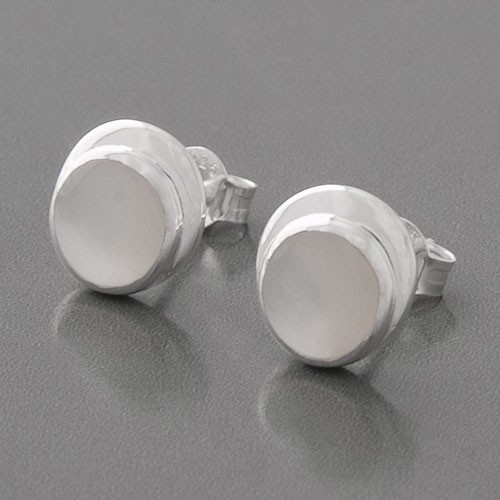Ohrstecker Silber Perlmutt Dinara
