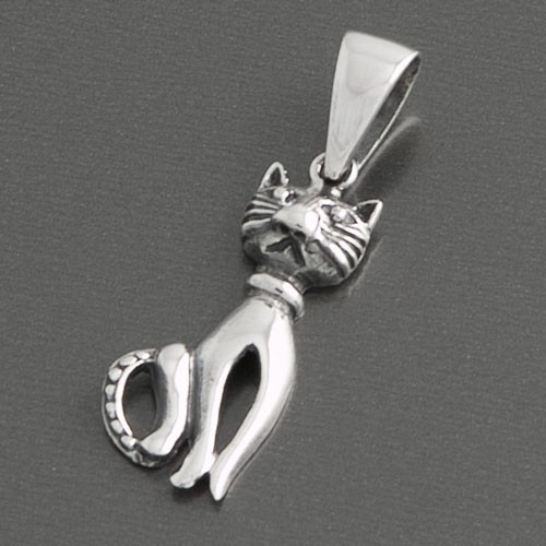 Anhänger Katze Silber