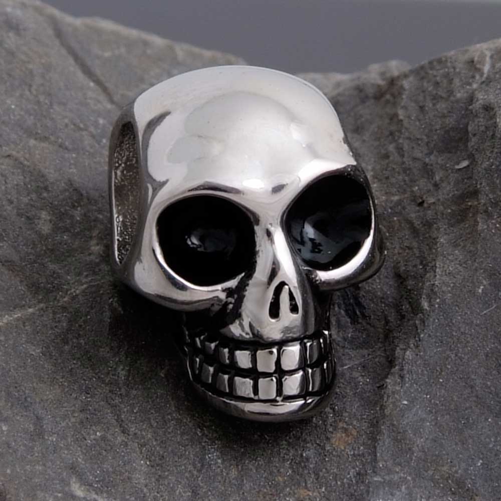 Sarg mit Totenkopf Anhänger und Kette aus Edelstahl - 60 cm - Wikinge,  25,90 €